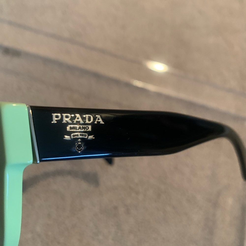 Prada Green framed Sunglasses - Picture 2 of 4